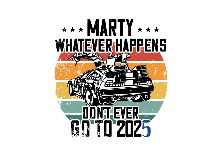 Marty Back to the Future 2025