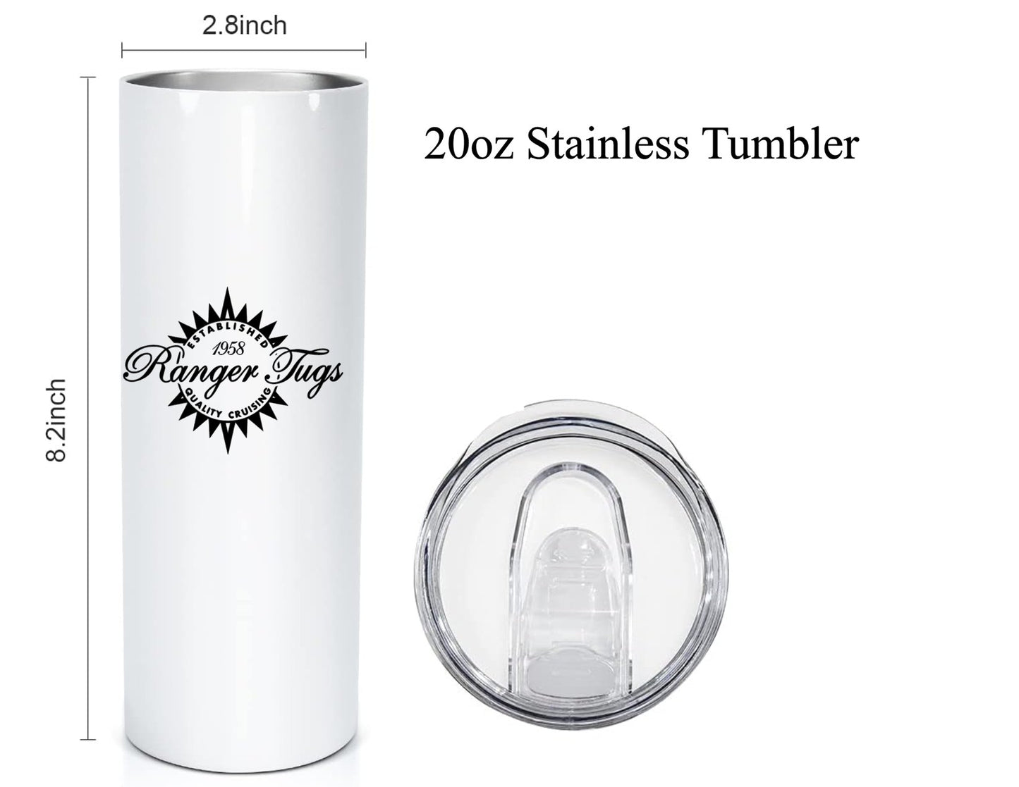 Ranger Tugs 20oz Tumbler