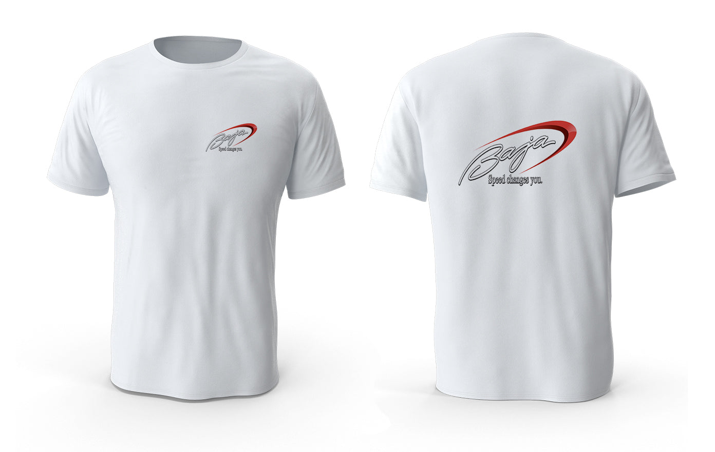 Baja Boats Red Swoosh T-Shirt