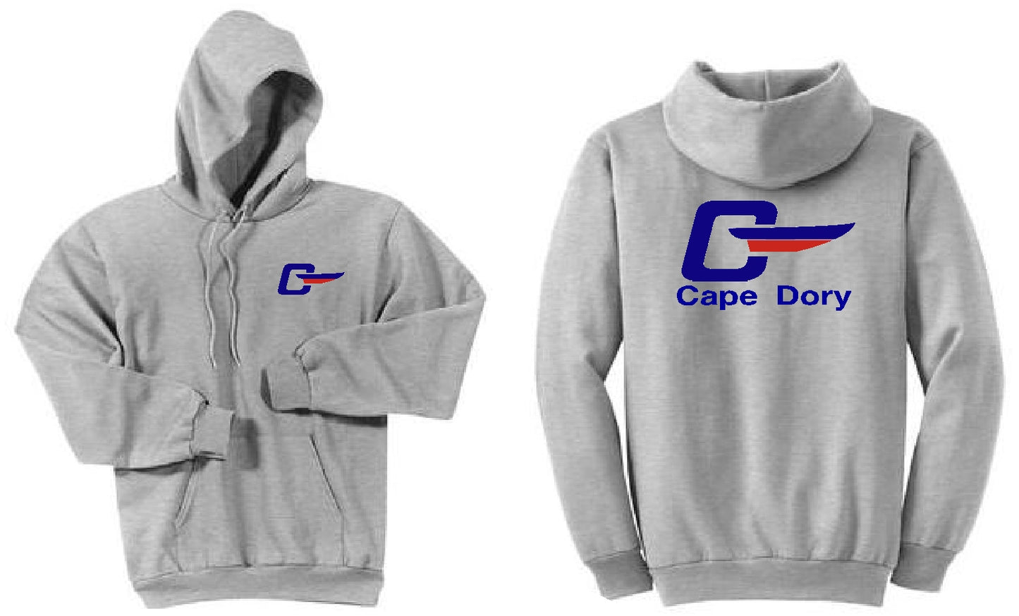 Cape Dory Ash Grey Hoodie