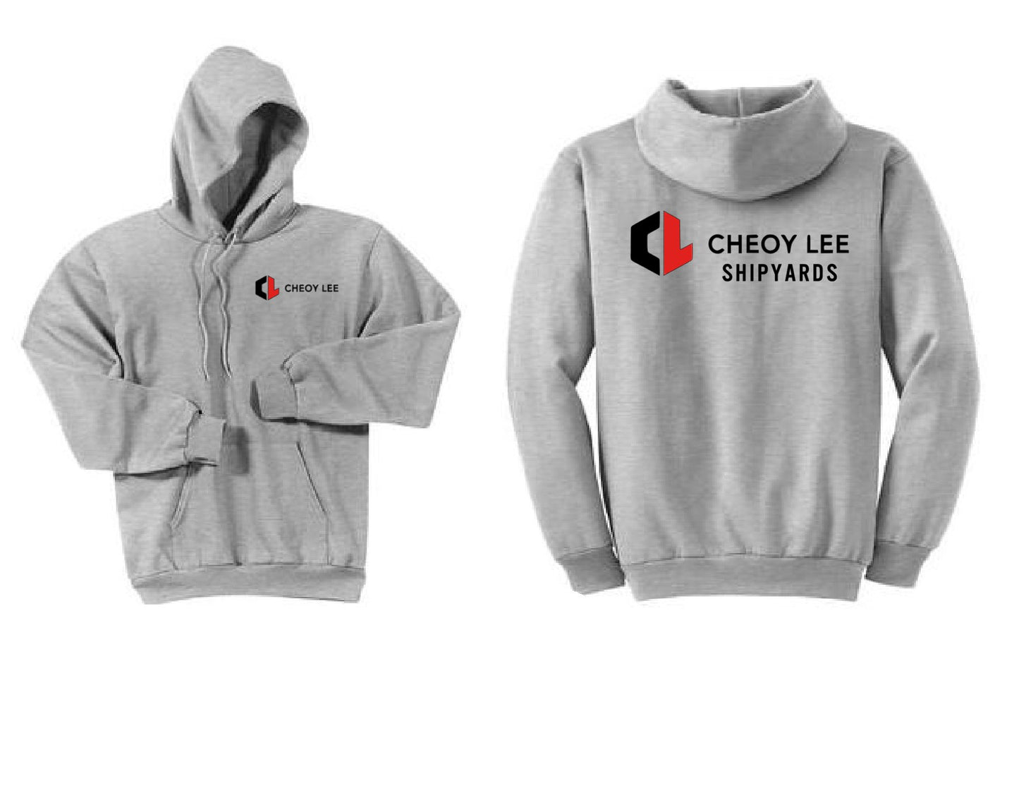 Cheoy Lee Ash Grey Hoodie