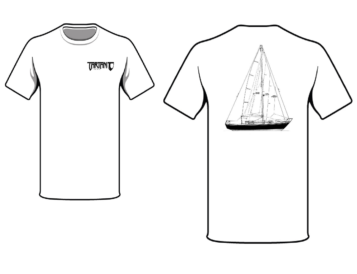 Tartan 34 Sailboat T-Shirt
