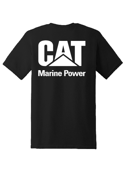 Caterpillar Marine Black T-Shirt