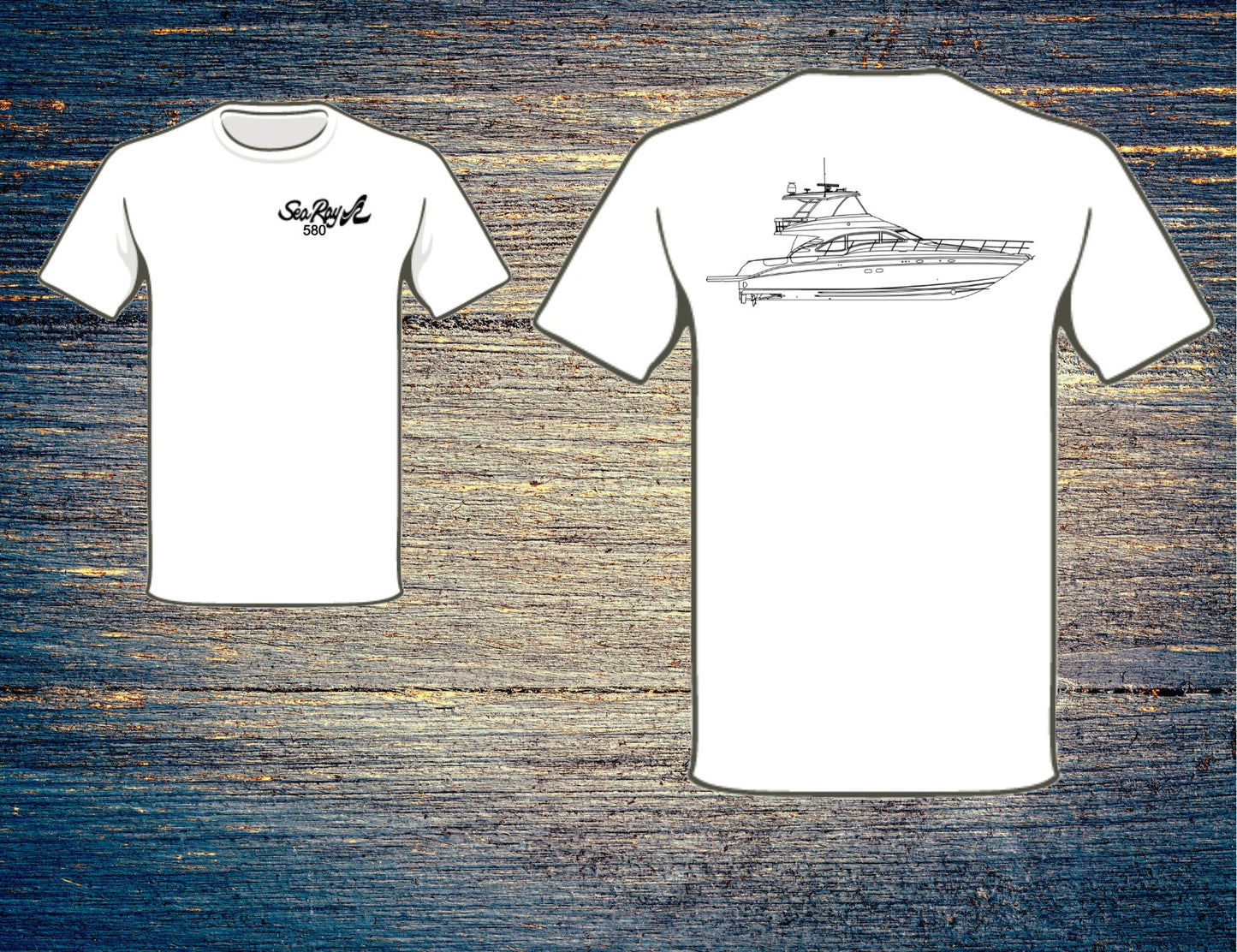 Sea Ray 580 Sedan Bridge T-Shirt
