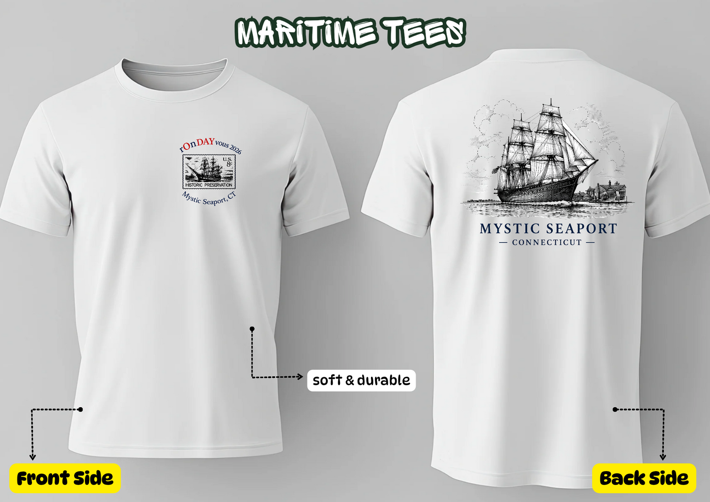 Oday Mystic Seaport 2026 T-Shirt