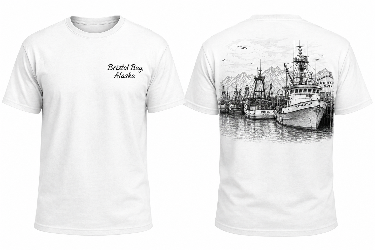 Bristol Bay Alaska Fishermen T-Shirt