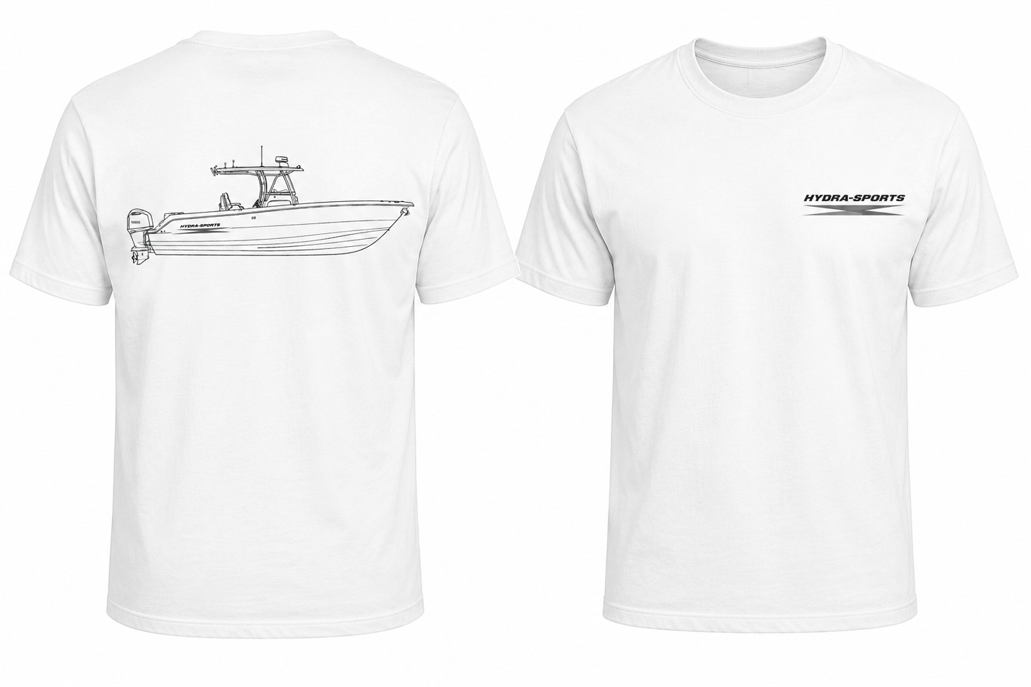 Hydra Sports 33 Line Drawing T-Shirt