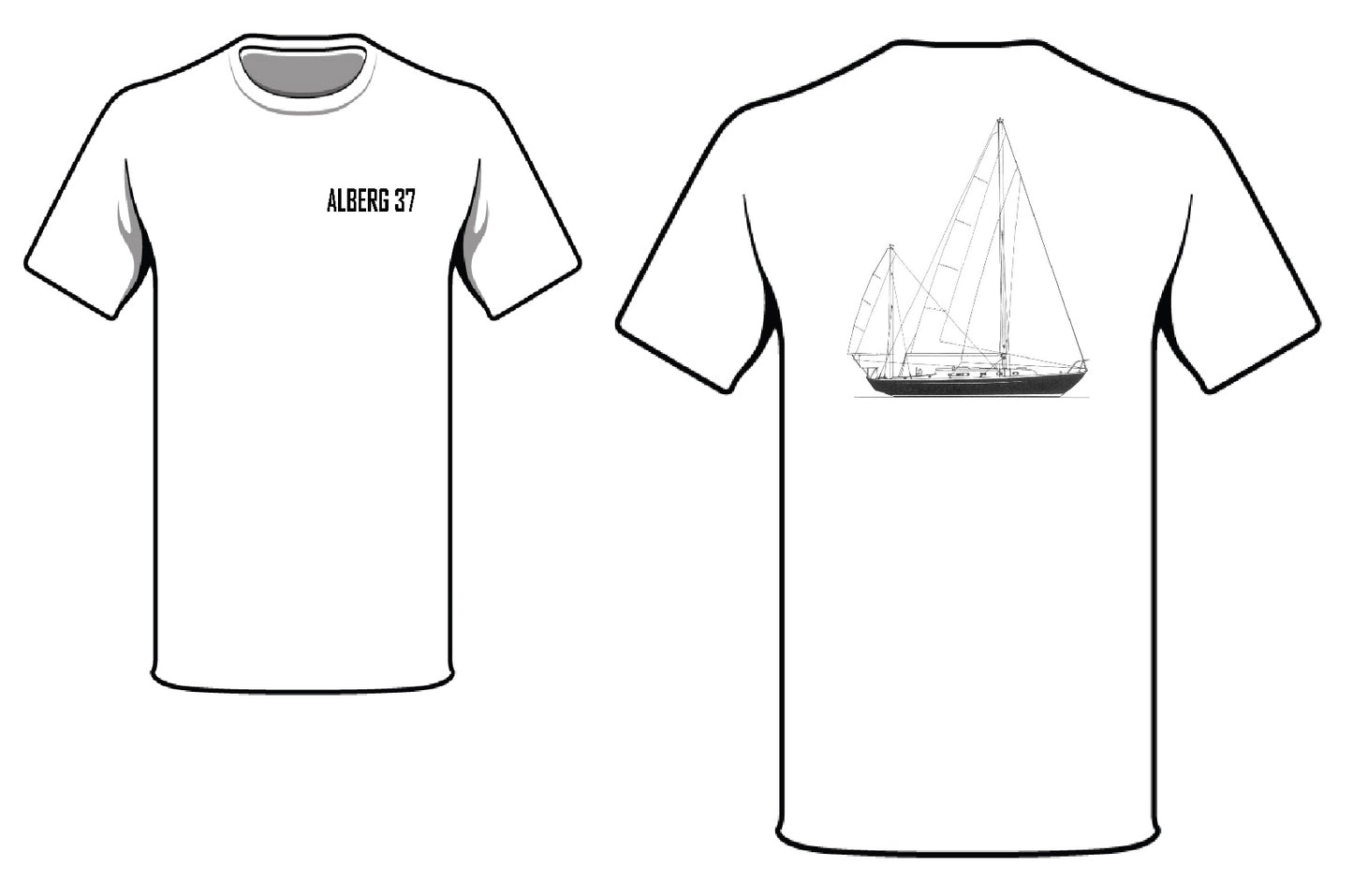 Alberg 37 Ketch T-Shirt