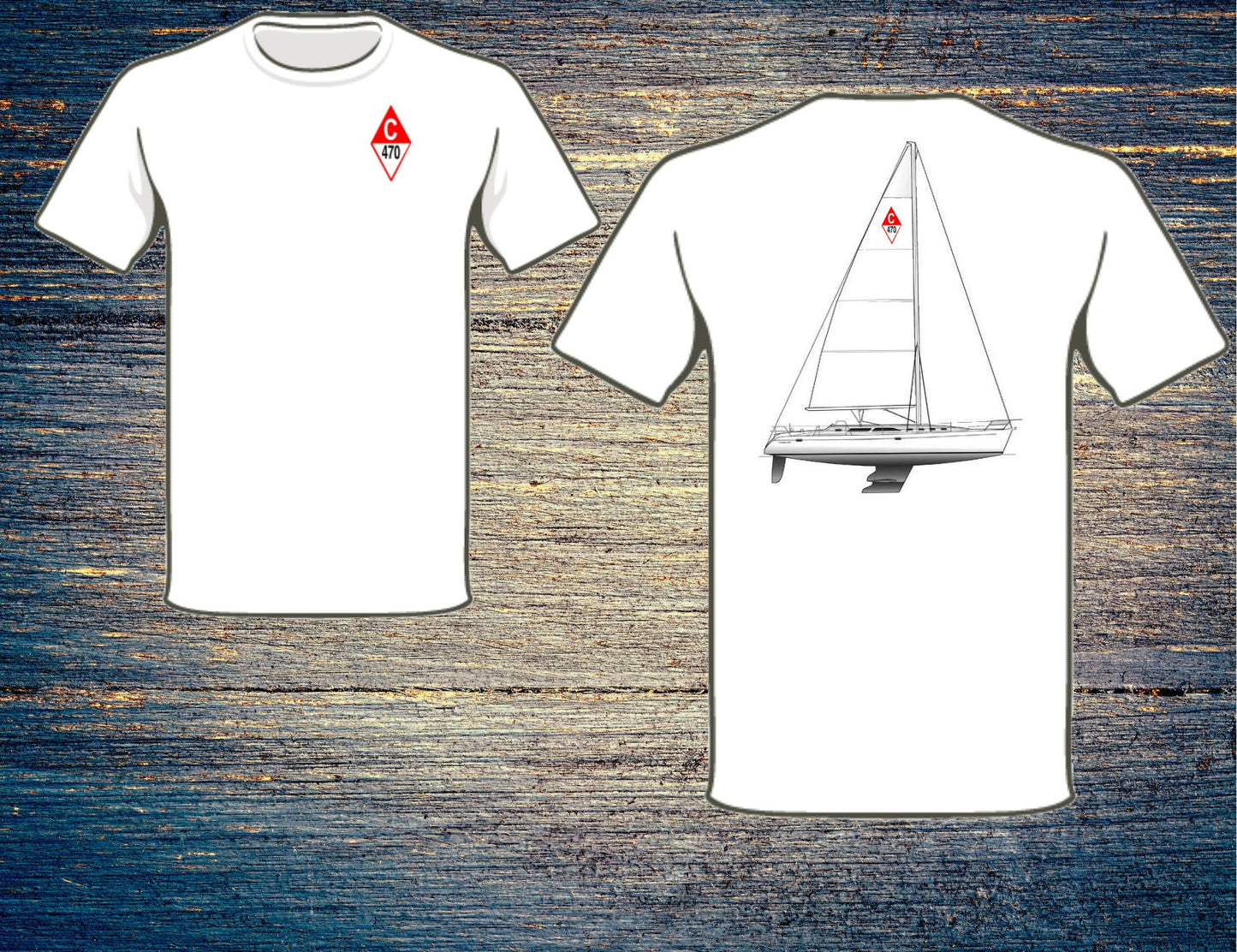 Catalina 470 Sailboat T-Shirt