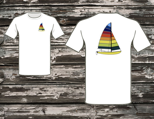 Hobie Cat Line Drawing T-Shirts