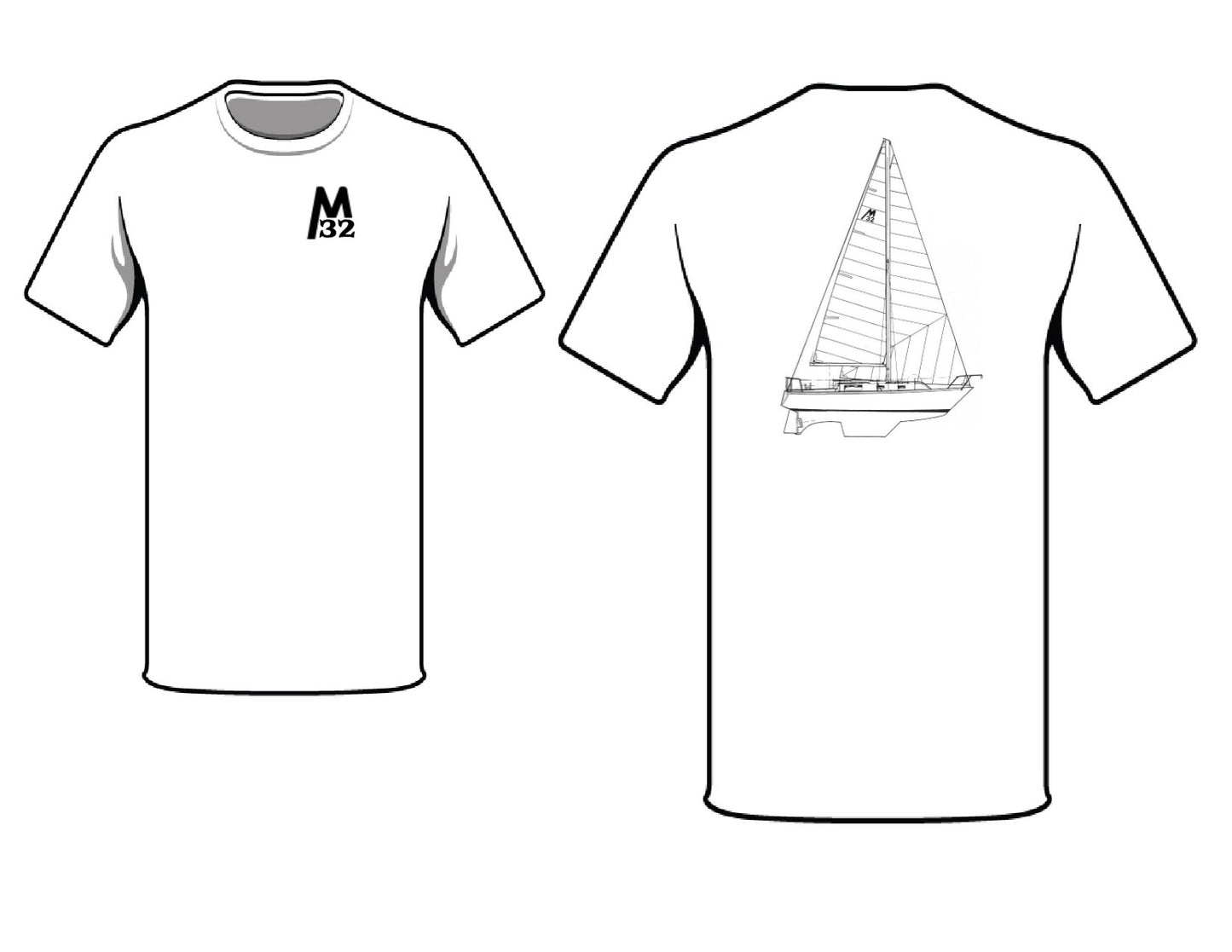 Morgan 32 Sailboat T-Shirt