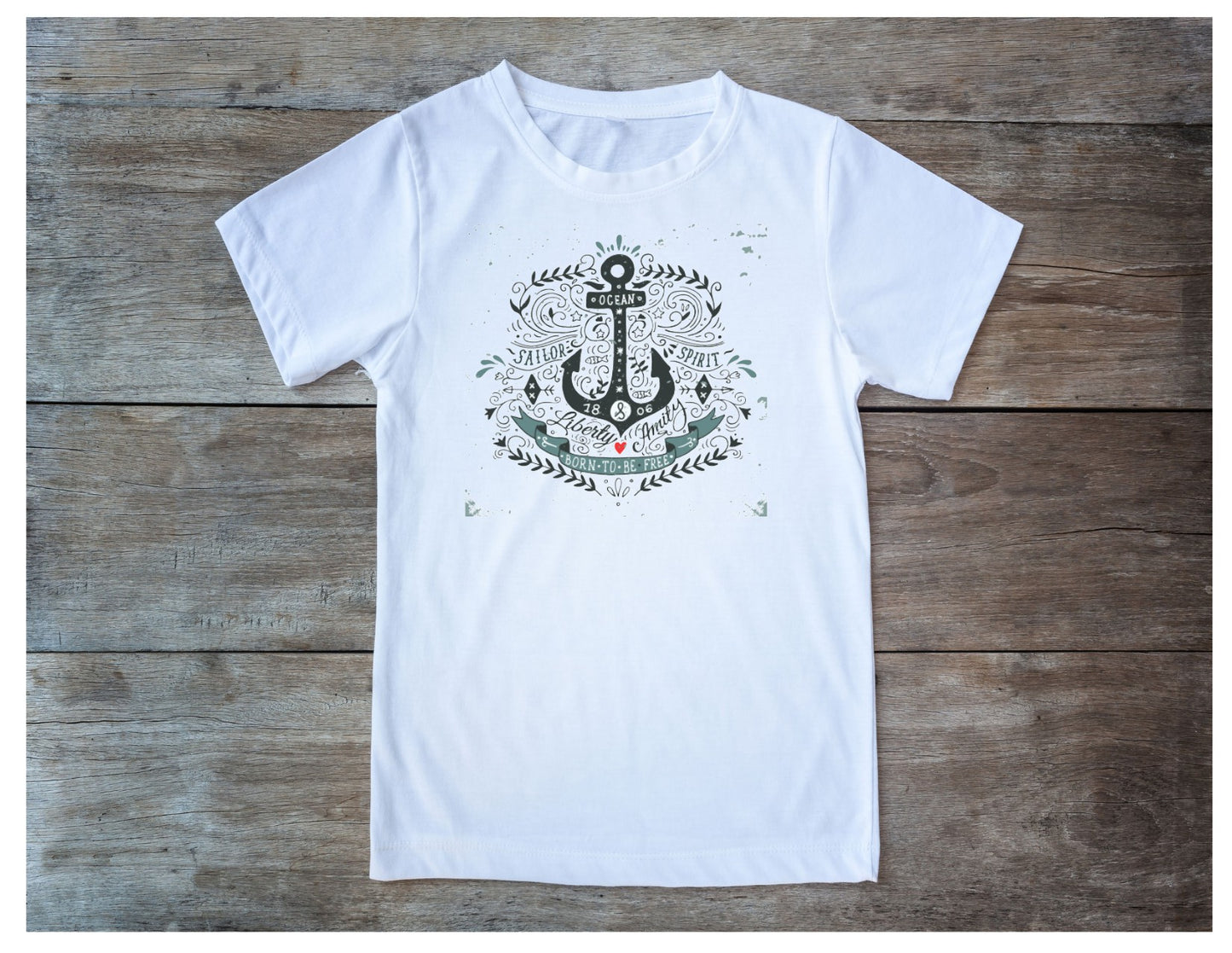 A Ocean Born to be Free T-Shirt