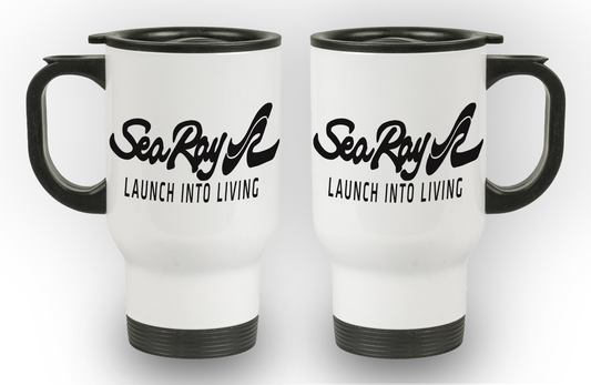 Sea Ray -  14oz Stainless Steel Travel Mug