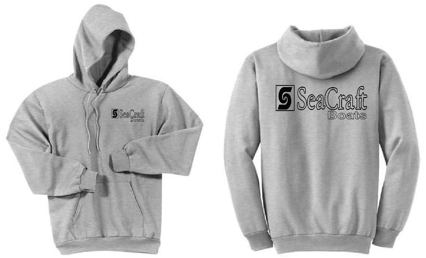 Seacraft Boats Ash Grey Hoodie