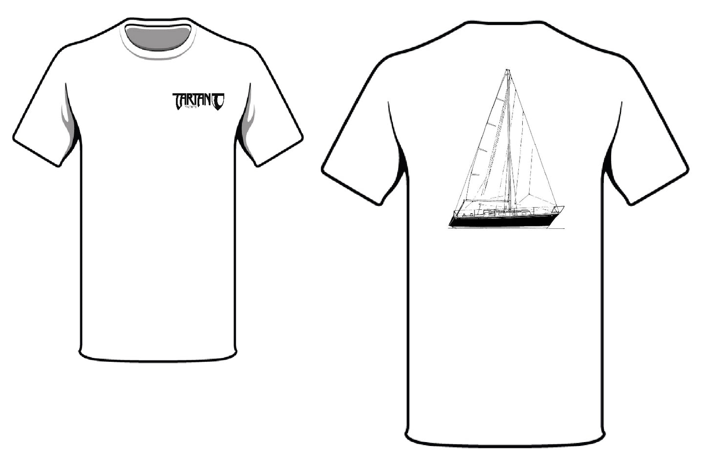 Tartan 30 Sailboat T-Shirt