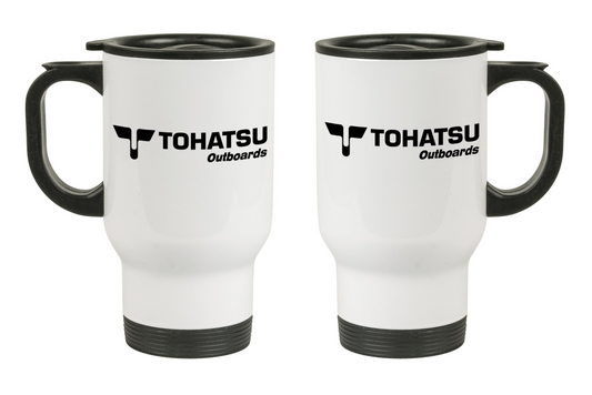 Tohatsu Logo  - 14oz Stainless Steel Travel Mug