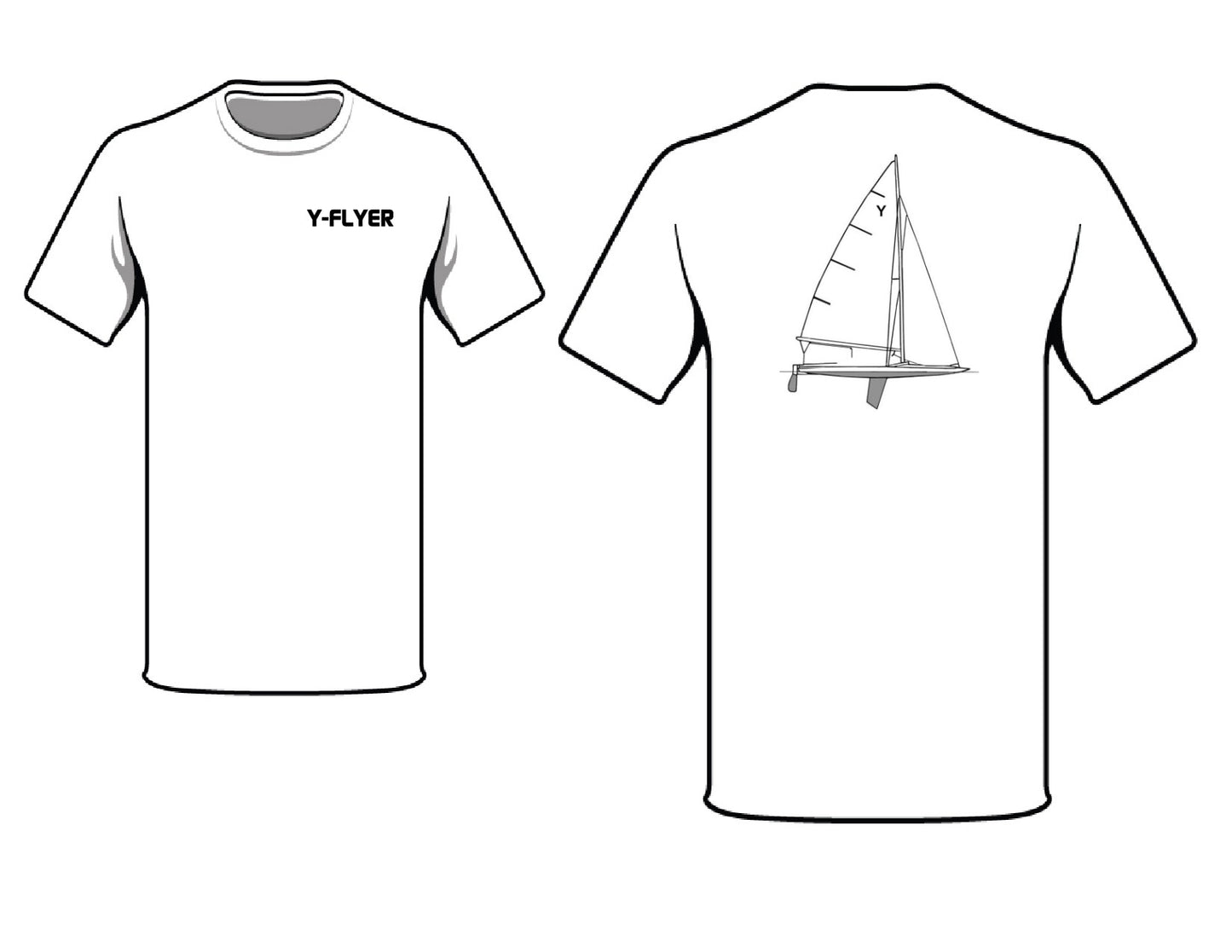 Y Flyer Sailboat T-Shirt