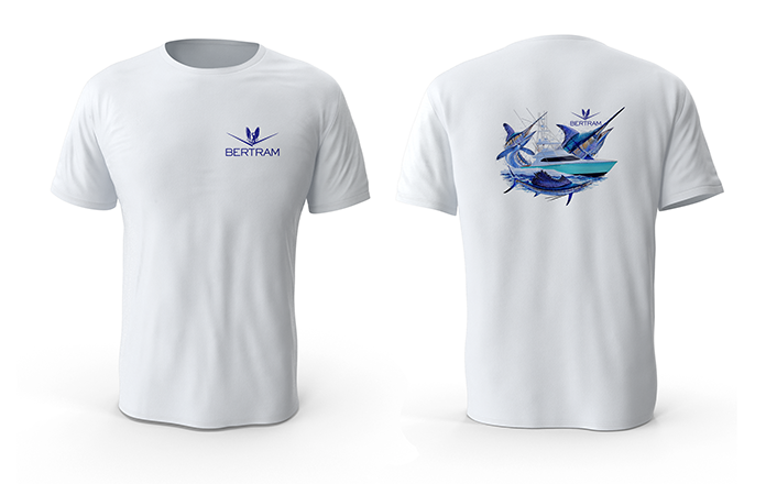 Bertram Sportfisher T-Shirt – Maritime T-Shirt Company