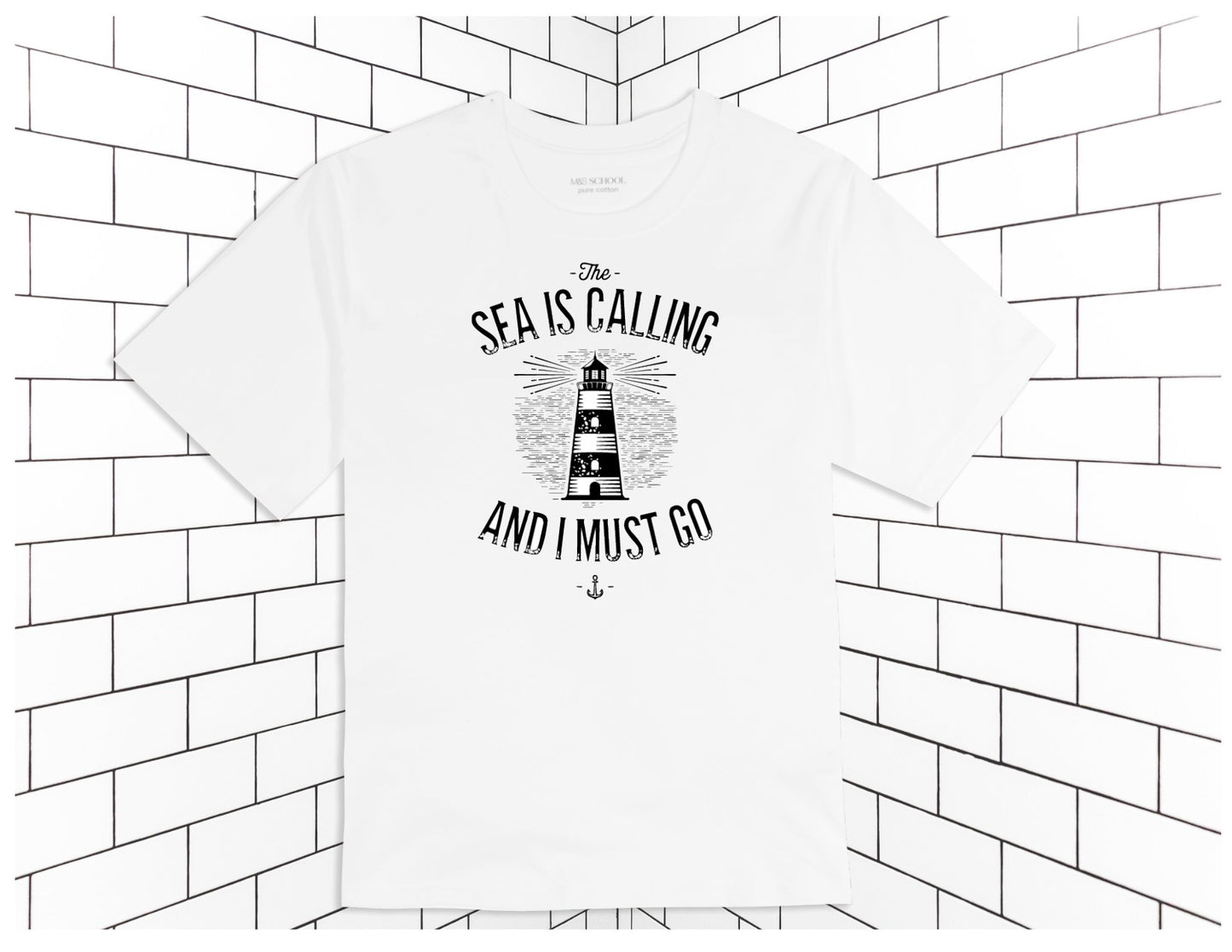 The Sea is Calling and I must Go T-Shirt